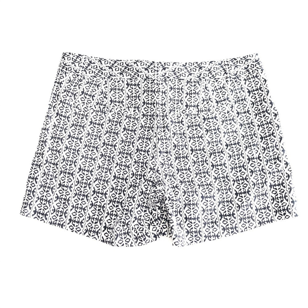 NEW Banana Republic Navy & White Print Chino Short